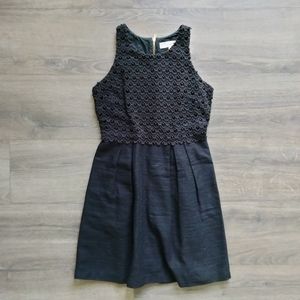 Ann Taylor Loft Sleveless Black Dress Petites Size 00P